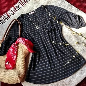 Woman Stripe Top Size M/L